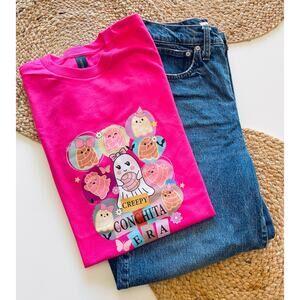 Conchita Era Ghost Tshirt Pink NWOT